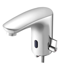 Touchless Bathroom Sink Faucet, Automatic Motion Sensor Restroom Toilet Faucet