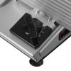 Meat Slicer, 7.5 inch Electric Deli Food Slicer, 180W Meat Cutter with a Premium SUS420 Blade, 0-0.6 inch Adjustable Thickness