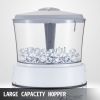 110V Commercial Ice Shaver Crusher 1100LBS/H with 17.6 LBS Hopper