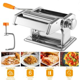 Italian Pasta Making Machine (Color: Silver)