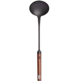 WANGYUANJI Ladle Spoon Soup Spoon Tool Premium Ladle Spoon - Durable And Versatile Cookware (Color: Black)