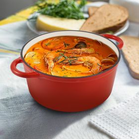 KI02019 - Dutch oven, stew pot (Option: RE-1PC-24cm)