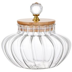 1Pcs High Borosilicate Glass Strip Sealed Jar,Kitchen Storage Jar, Coffee Jar (Option: 1Pcs)